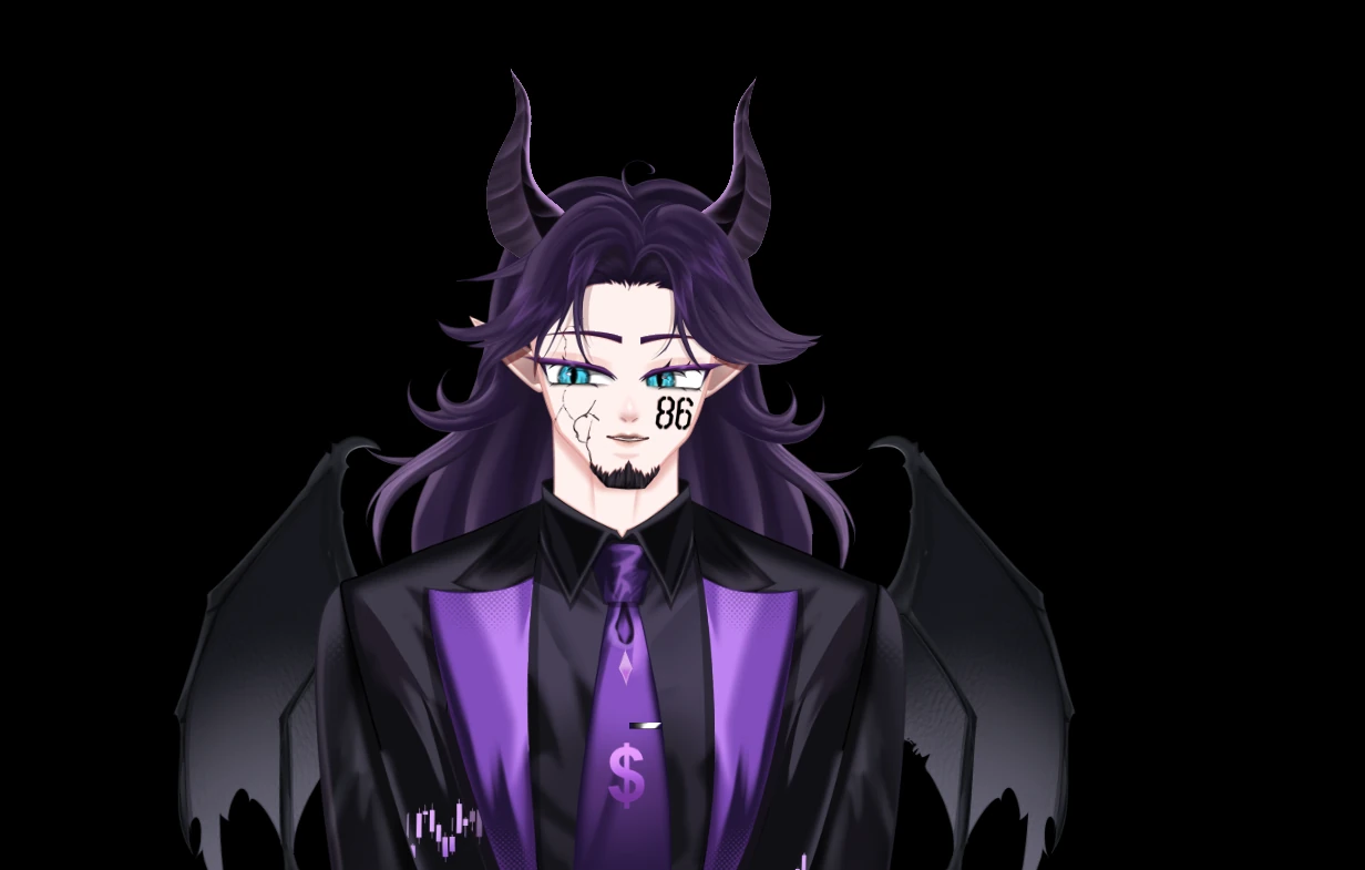 HiroNoAkuma VTuber karakter